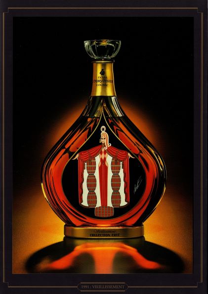 Cognac Courvoisier Erté No.1-8